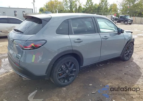 2025 Honda Hr-V Awd Sport from USA, damaged, VIN 3CZRZ2H56SM754541